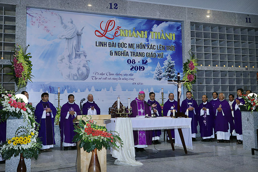 Thánh lễ khánh thành nghĩa trang Thánh Tâm 08/12/2019