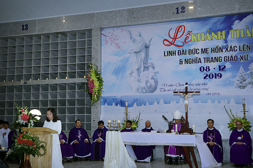 Thánh lễ khánh thành nghĩa trang Thánh Tâm 08/12/2019