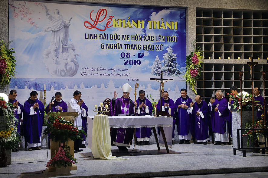 Thánh lễ khánh thành nghĩa trang Thánh Tâm 08/12/2019