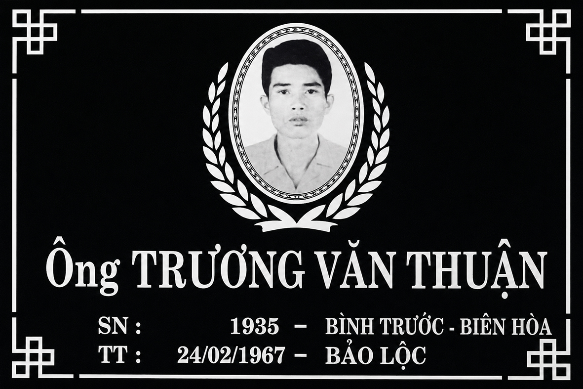 TRƯƠNG VĂN THUẬN